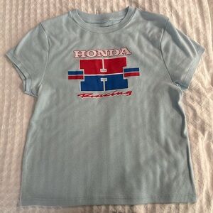 Honda Racing Light Blue Tee